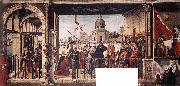 CARPACCIO, Vittore Arrival of the English Ambassadors g china oil painting reproduction